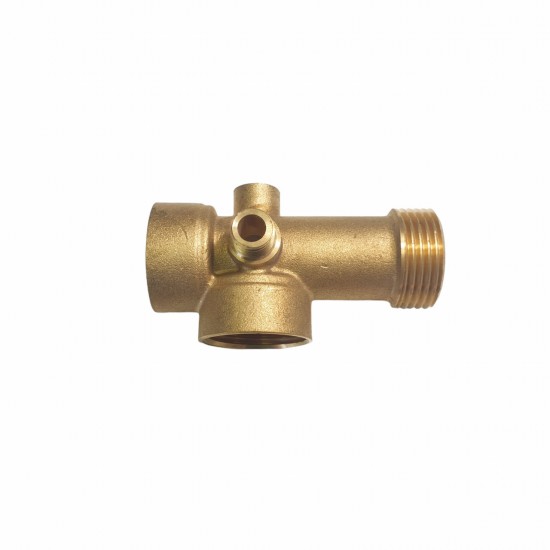 Teu de lagatura din alama cu 5 cai 9cm 170g, Elefant