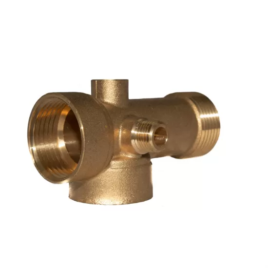 Teu de legatura din bronz cu 5 cai Teu de legatura din bronz cu 5 cai