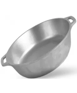 Tigaie aluminiu alimentar, 240x60 mm , capacitate 1.9 L BRIZOLL Tigaie aluminiu alimentar, 240x60 mm , capacitate 1.9 L BRIZOLL