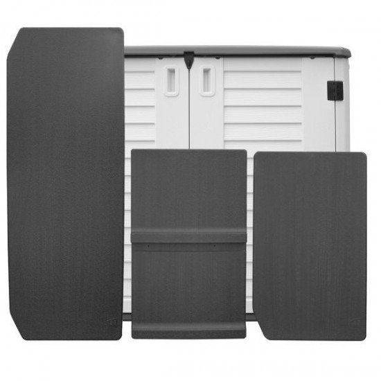 TM-GSB730-KIT-1 TOUGH MASTER 730L Storage Shed With Storage Shelve