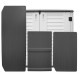 TM-GSB730-KIT-1 TOUGH MASTER 730L Storage Shed With Storage Shelve