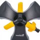 TM-RS106P TOUGH MASTER 3-Arm Sprinkler 102 m2, 0-360°, Fully Circle