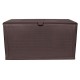 TM-SBR46 TOUGH MASTER 460L Storage Box Rattan style, coffee, no hinge