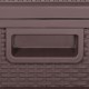 TM-SBR46 TOUGH MASTER 460L Storage Box Rattan style, coffee, no hinge