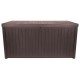 TM-SBW43H TOUGH MASTER 430L Storage Box Wooden style, coffee, hinges