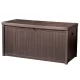 TM-SBW43H TOUGH MASTER 430L Storage Box Wooden style, coffee, hinges