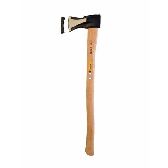 Topor despicator cu maner de lemn 2000g ROTOR