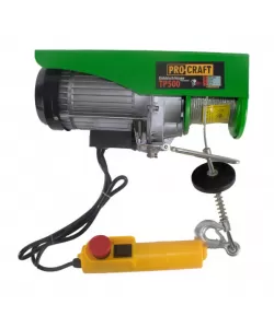 Troliu electric palan Procraft TP500, 1020W, cu kit montare Greutate 500kg