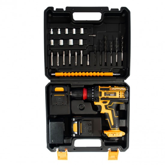 Trusa autofiletanta pe acumulator 21V ROTOR RCD21 + biti, 1350 RPM, Brushless