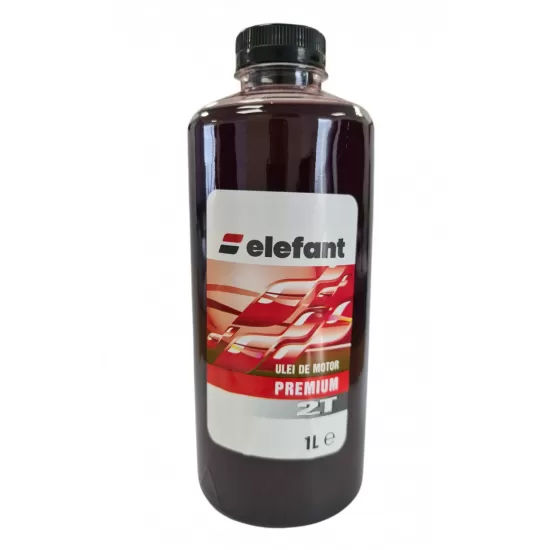 Ulei 1L, rosu amestec. motoare 2T 30ml/l, Elefant Ulei 1L, rosu amestec. motoare 2T 30ml/l, Elefant