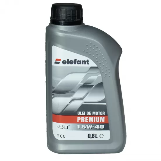 ULEI PREMIUM 4T, 15W40 GRI, 0.6L, ELEFANT ULEI PREMIUM 4T, 15W40 GRI, 0.6L, ELEFANT