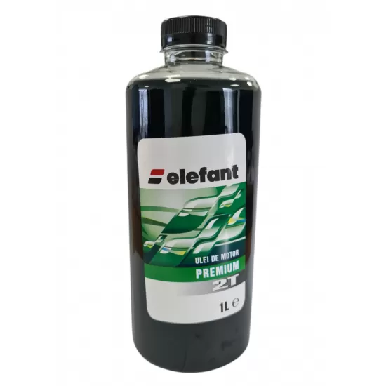 Ulei verde amestec, motoare 2 Timpi, 1L ,30 ml/l, Elefant Ulei verde amestec, motoare 2 Timpi, 1L ,30 ml/l, Elefant