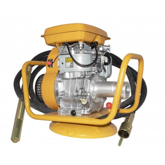 Vibrator beton pe benzina EY20, 1.8 kW, 183 cc, 4000 rotatii, LanceFurtun 6 m