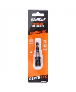 WC-BH1 WELLCUT DRYWALL 1/4"BIT HOLDER DEPTH FIX