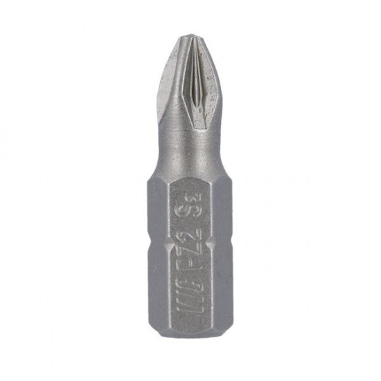 WC-BPZ2520 WELLCUT SCREWDRIVER BIT PZ2 20 PCS PZ2 25 MM