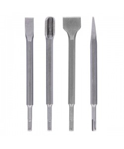 WC-CHISEL4 WELLCUT 4 PCS SDS Chisel Set