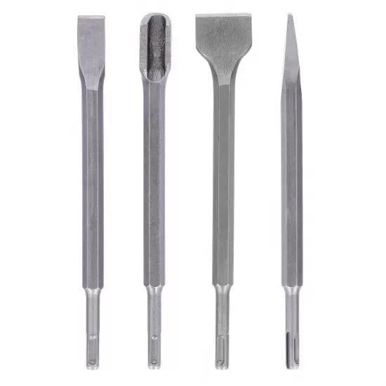 WC-CHISEL4 WELLCUT 4 PCS SDS Chisel Set WC-CHISEL4 WELLCUT 4 PCS SDS Chisel Set