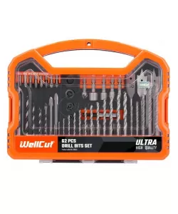 WC-DB62U Wellcut DRILL&SCREWDRIVER BIT SET 62 PCS WC-DB62U Wellcut DRILL&SCREWDRIVER BIT SET 62 PCS