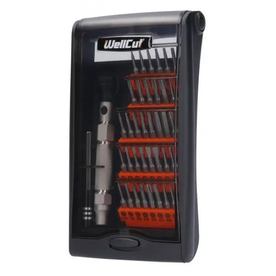 WC-MPS38U WELLCUT PRECISION BITS PRECISION MULTI-PURPOSE 38 Pcs WC-MPS38U WELLCUT PRECISION BITS PRECISION MULTI-PURPOSE 38 Pcs