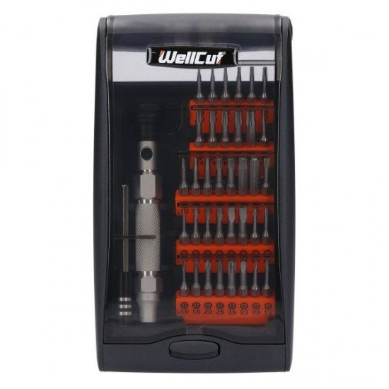 WC-MPS38U WELLCUT PRECISION BITS PRECISION MULTI-PURPOSE 38 Pcs