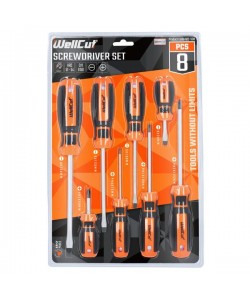 WC-SD8 WELLCUT SCREWDRIVER SET (8PCS)