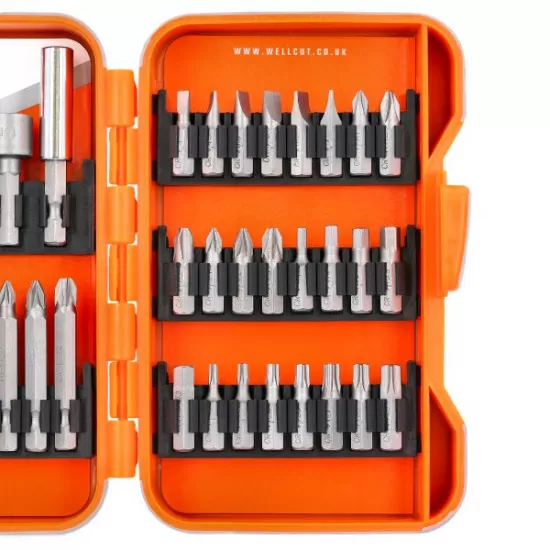 WC-SDB37 WELLCUT 37 Piece Screwdriver Bits Set WC-SDB37 WELLCUT 37 Piece Screwdriver Bits Set