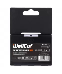 WC-SDB7 WELLCUT SCREWDRIVER BIT SET 7 PCS WC-SDB7 WELLCUT SCREWDRIVER BIT SET 7 PCS