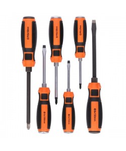 WC-SDD6U WELLCUT GO-THROUGH SCREWDRIVER NON-SLIP PRO 6 PCS