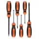 WC-SDD6U WELLCUT GO-THROUGH SCREWDRIVER NON-SLIP PRO 6 PCS WC-SDD6U WELLCUT GO-THROUGH SCREWDRIVER NON-SLIP PRO 6 PCS