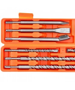 WC-SDS12 WELLCUT 12 Piece SDS Hammer Drill Bit Set