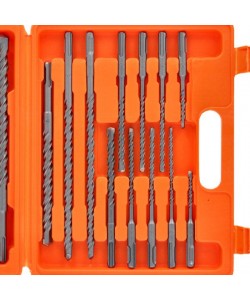 WC-SDS17 WELLCUT 17 Piece SDS Hammer Drill Bit Set