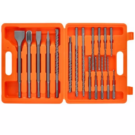 WC-SDS17 WELLCUT 17 Piece SDS Hammer Drill Bit Set WC-SDS17 WELLCUT 17 Piece SDS Hammer Drill Bit Set