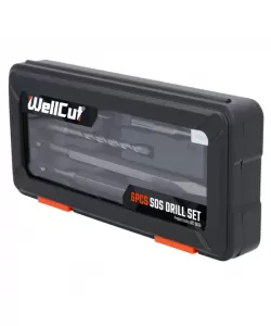 WC-SDS6 Wellcut HAMMER DRILL BIT SET 6 pcs WC-SDS6 Wellcut HAMMER DRILL BIT SET 6 pcs