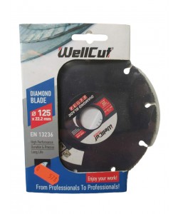 WELLCUT SPECIAL 125 MM * 22.23 MM WOOD