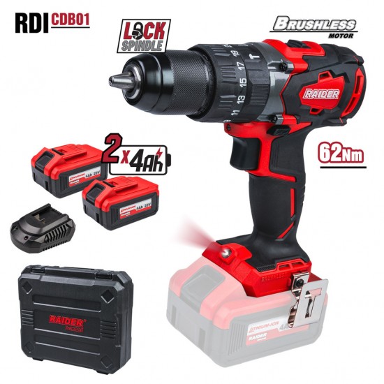 Masina de gaurit / insurubat cu acumulator Li-ion RDI-CDB01