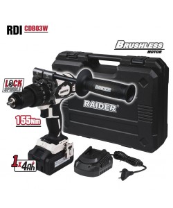 Rotopercutor brushless  20V 2 vit 4Ah 155Nm cutie RDI-CDB03W
