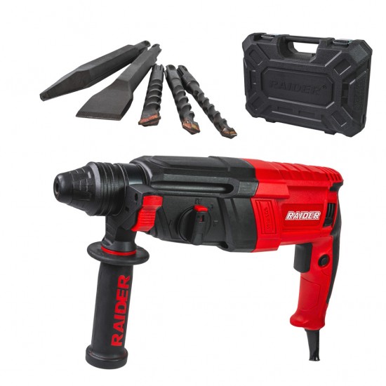 Ciocan rotopercutor 800W 26mm 2.8J 4 funct. valiza RD-HD62