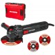 Polizor unghiular 125mm 900W LCD RDP-AG79 Black Edition