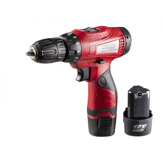 Bormasina cu acumulator 12 V 2x1.5Ah 2 viteze 24Nm RD-CDL35