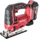 R20 Fierastrau pendular 20V 80mm 1 x 2Ah RDP-SJS20 Set