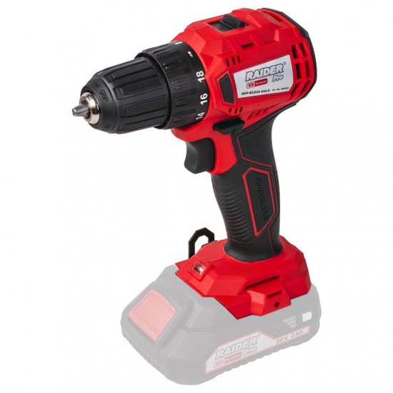 R20 Masina de gaurit brushless 10mm 35Nm RDP-BCD20 Solo