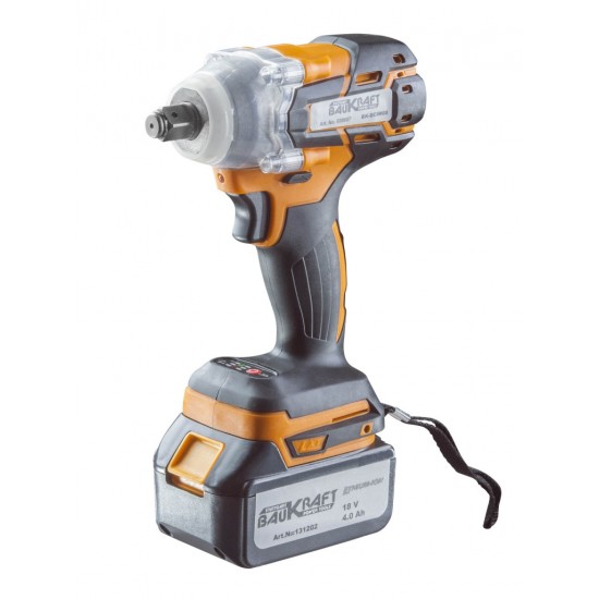 Masina insurubat cu impact 320Nm 1/2" 18V 4Ah BK-BCIW08 Set