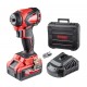 Cheie impact 20V 1x4Ah 280Nm 1/2", 3/8" RDI-IBW03 SET