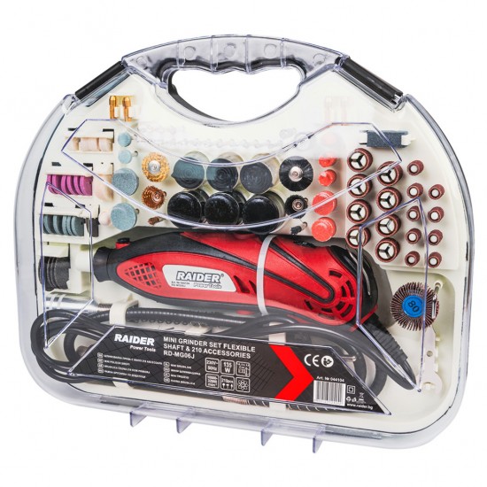 Mini polizor drept set cablu & acces. 135W RD-MG06