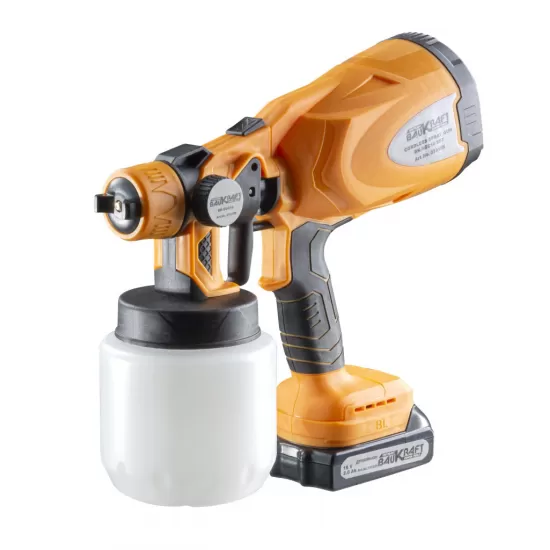 Pistol de vopsit ø2.5mm 0.8L 2Ah BK-SGC10 Set