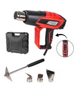 Pistol aer cald 2000W 2 trepte 5 accesorii valiza RD-HG26