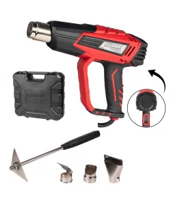 Pistol aer cald 2000W 2trepte t° regl. 5 acc. valiza RD-HG27