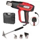 Pistol aer cald 2000W 2trepte t° regl. 5 acc. valiza RD-HG27
