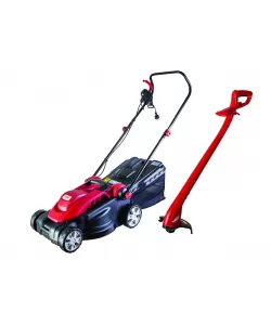 Set masina de tuns iarba 1600W si trimmer 250W RD-LMGT01