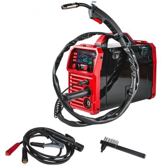 Aparat de sudura inverter MIG/MAG fara gaz & MMA120A RD-IW40